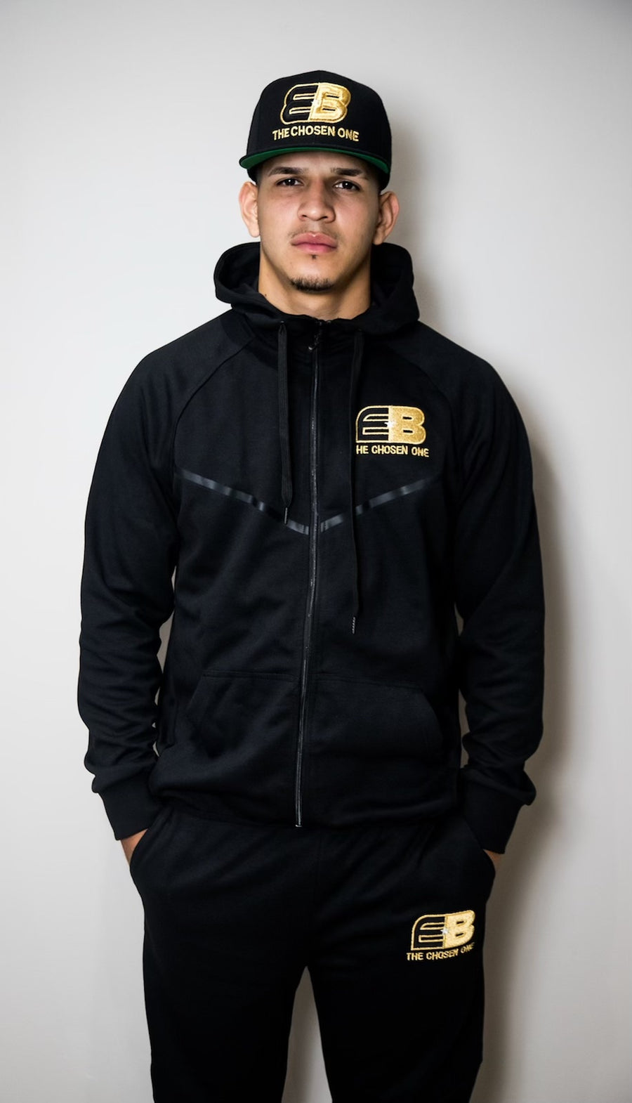 EB The Chosen One Track Suit - Black & Gold - TEAM BERLANGA