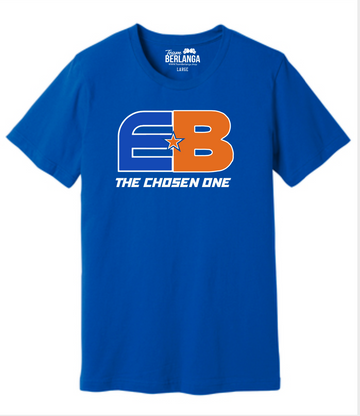 EB The Chosen One Mens Tee - Royal - TEAM BERLANGA